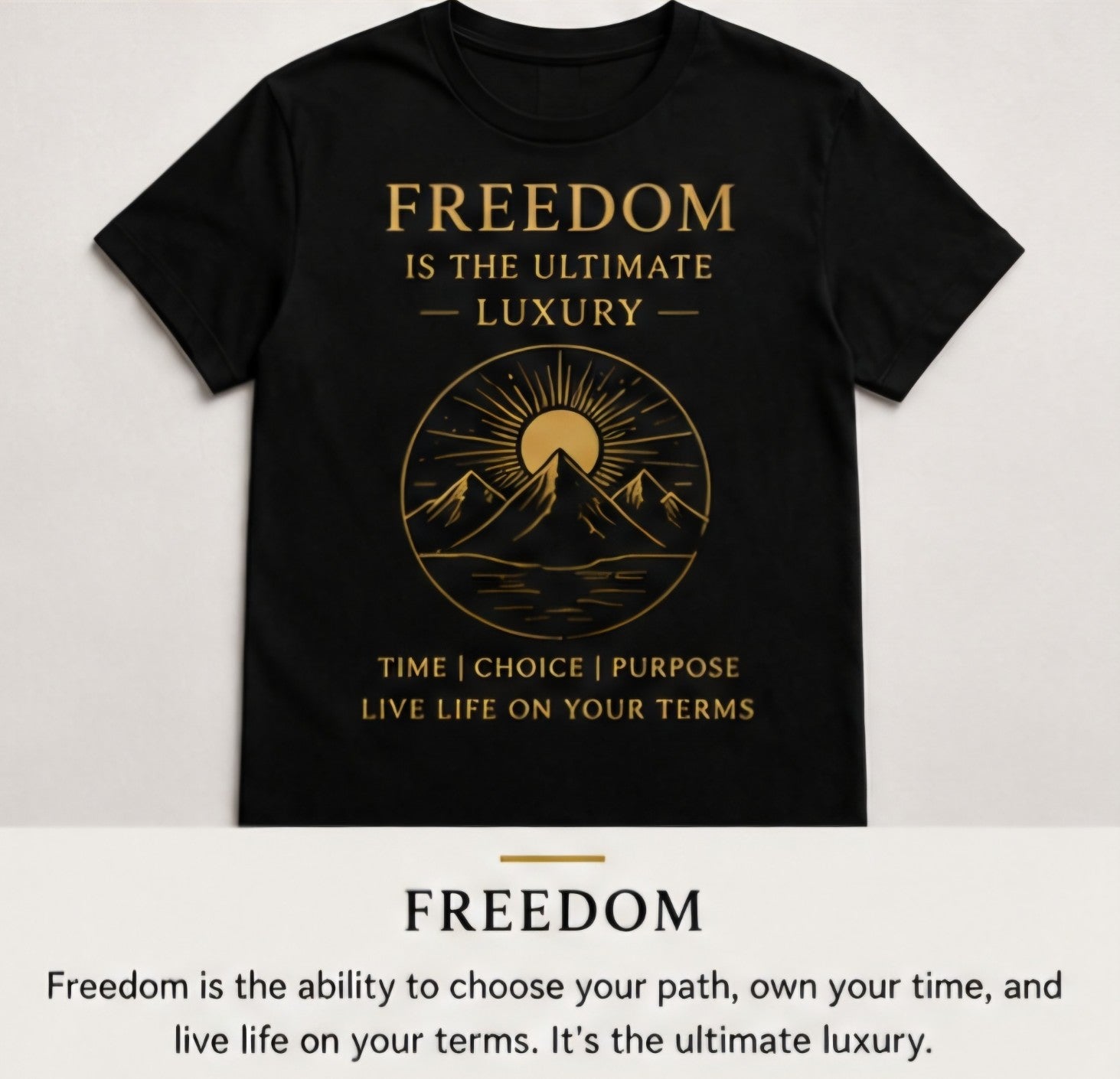 Short sleeve t-shirt (FREEDOM)