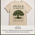 Short sleeve t-shirt (PEACE)
