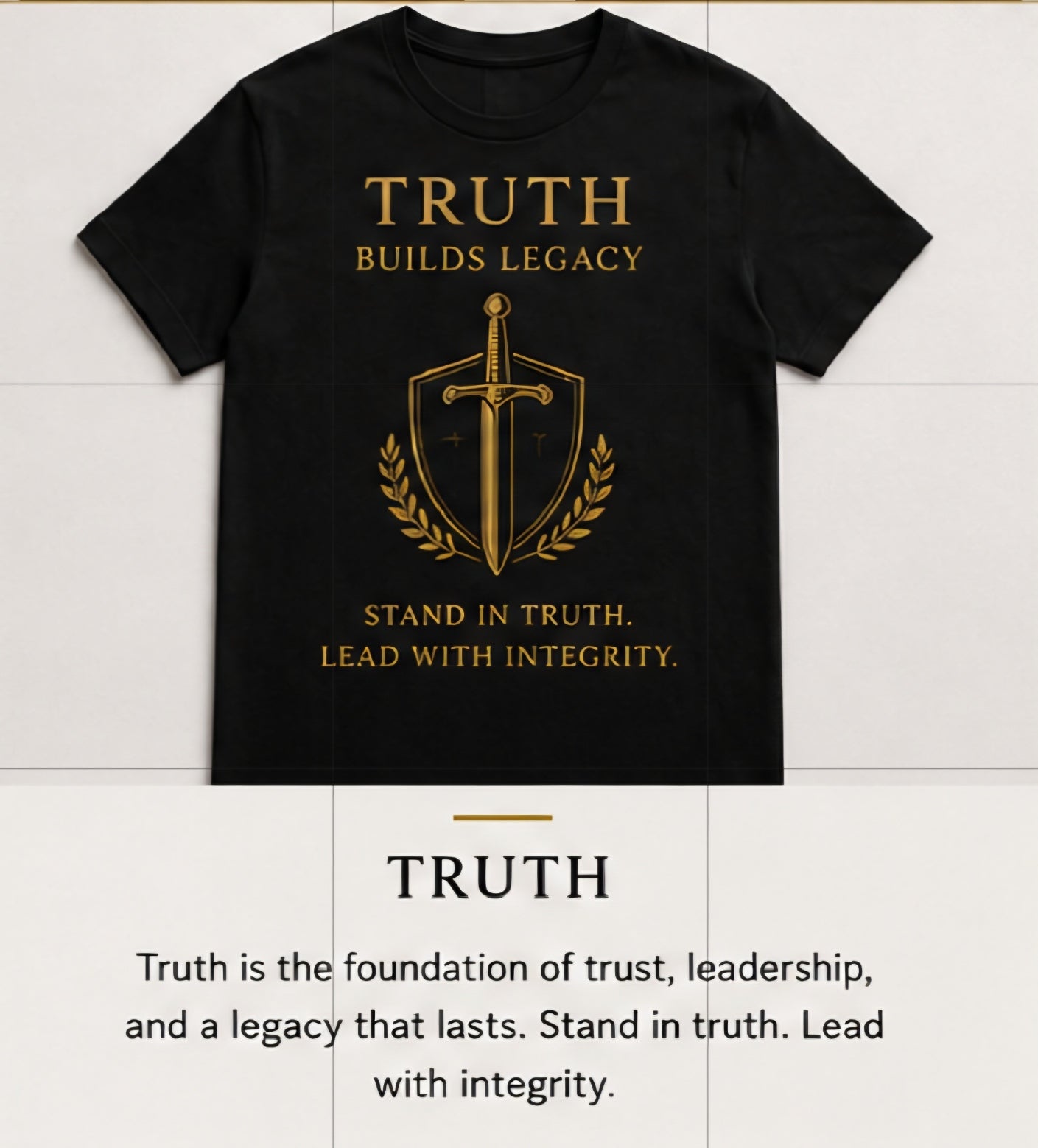 Short sleeve t-shirt (TRUTH)